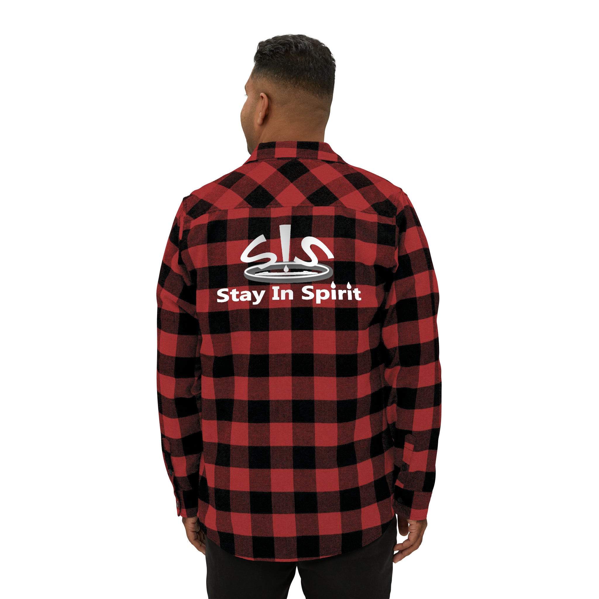 Stay In Spirit Unisex Flannel Shirt - Stay In Spirit Shop