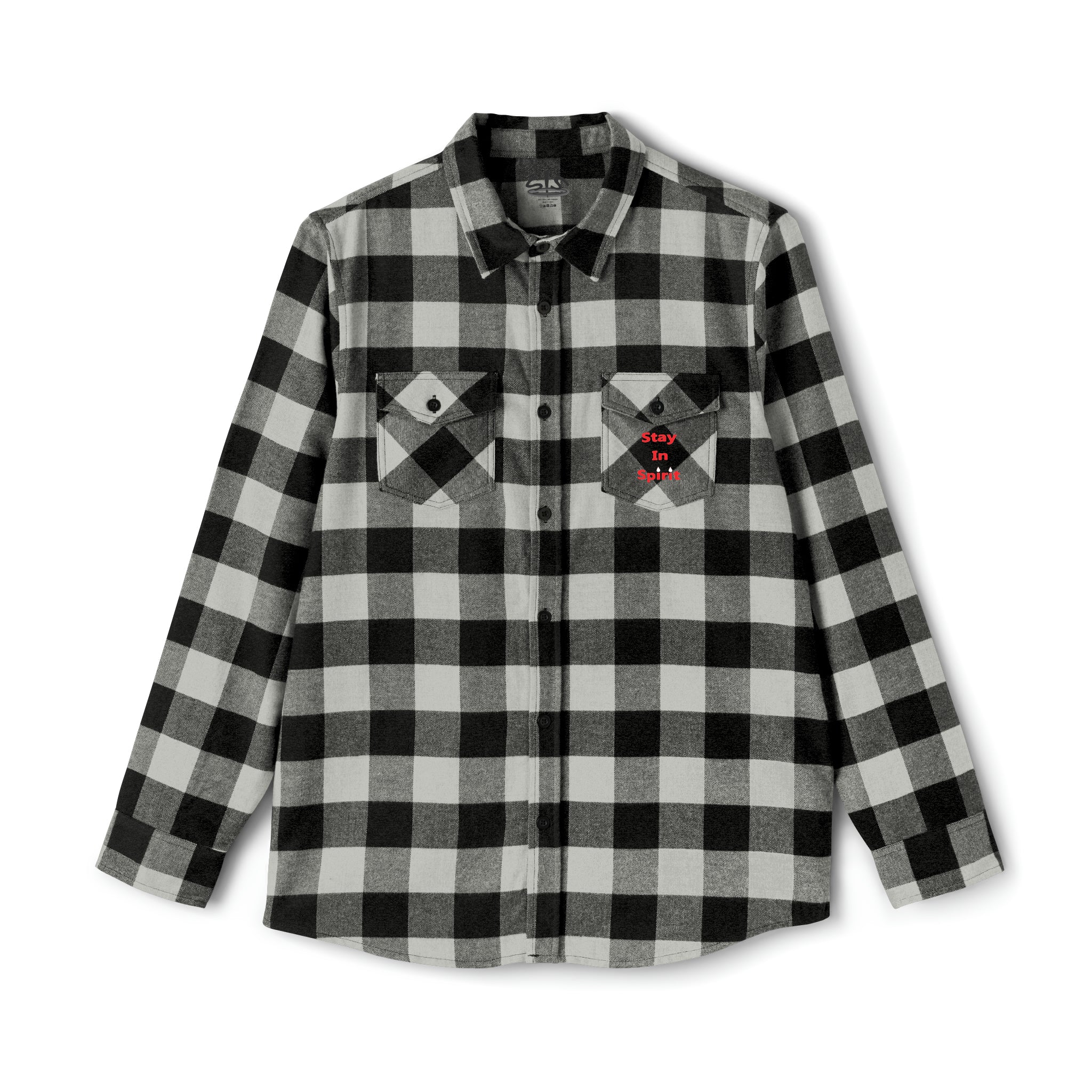 Stay In Spirit Unisex Flannel Shirt - Stay In Spirit Shop