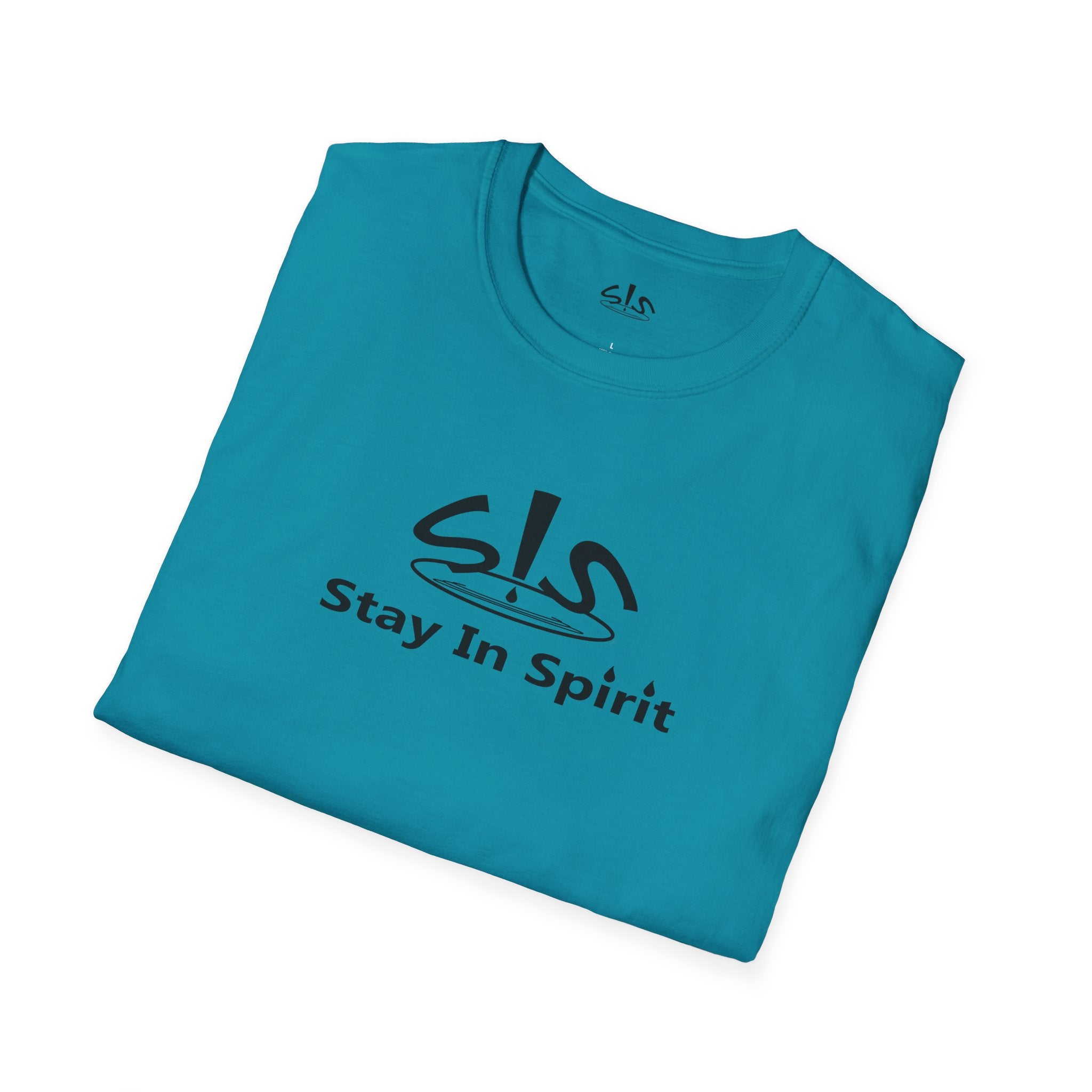 Stay In Spirit Logo (Black) Unisex Softstyle T-Shirt