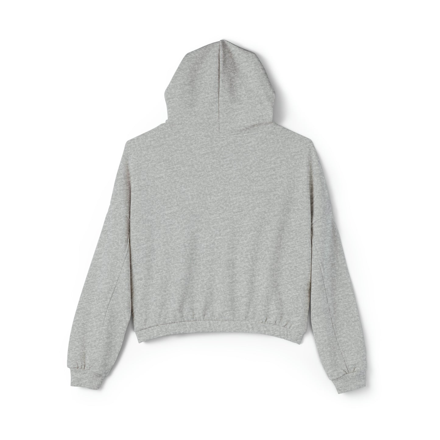 Women's Stay In Spirit White Logo Cinched Bottom Hoodie - Stay In Spirit Shop