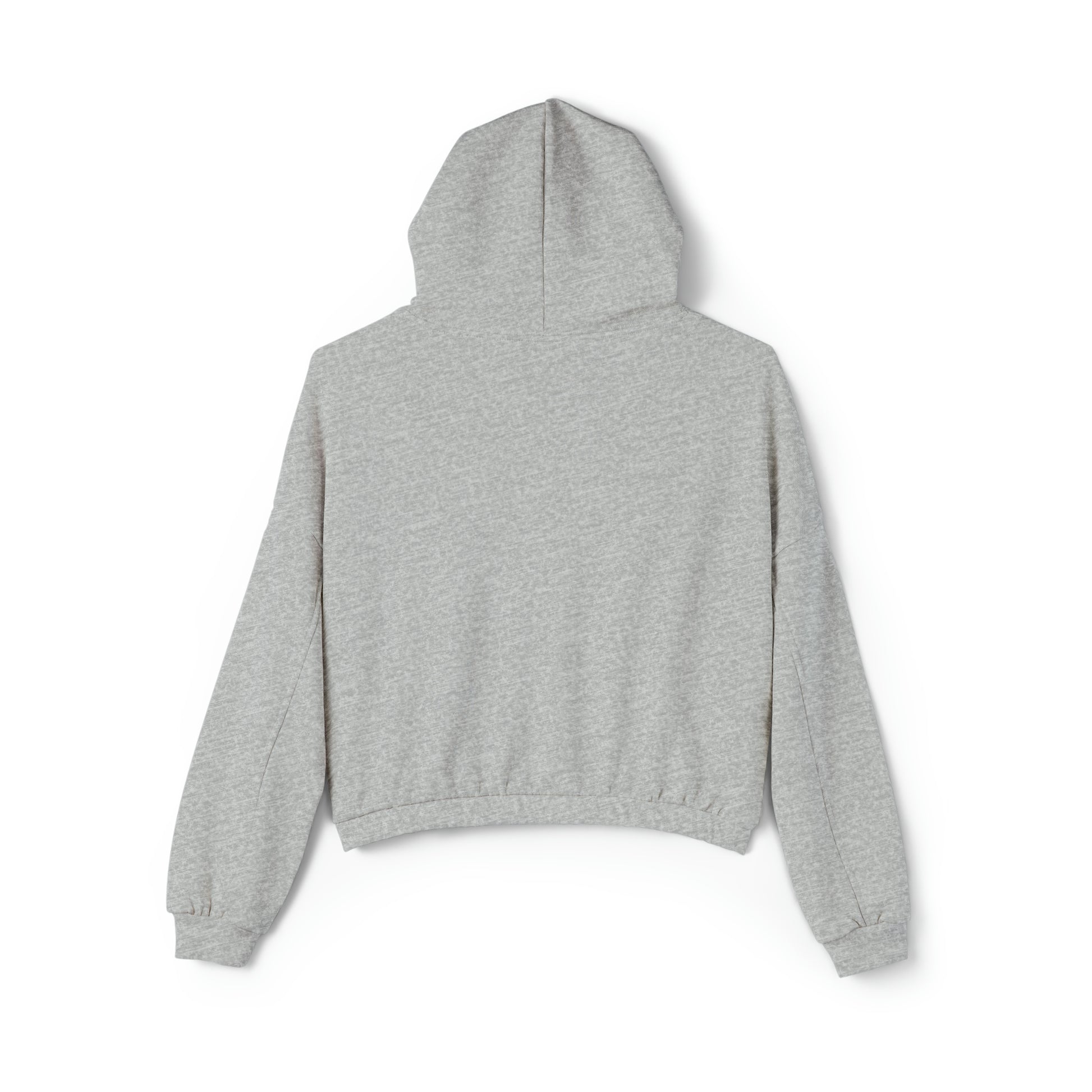 Women's Stay In Spirit White Logo Cinched Bottom Hoodie - Stay In Spirit Shop