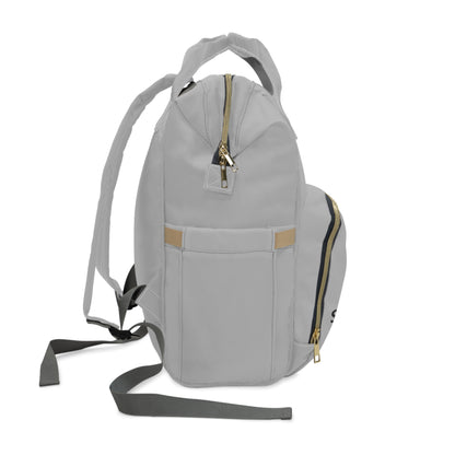 Gray Stay In Spirit Multifunctional Diaper Backpack - Stay In Spirit Shop
