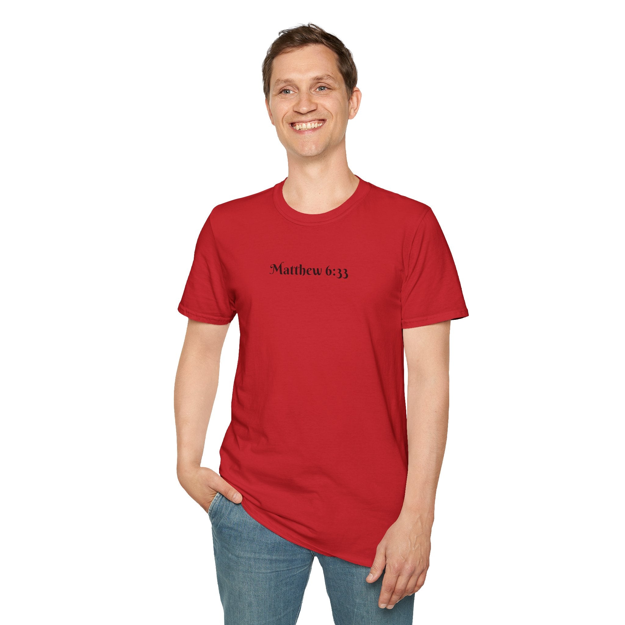 Seek First Unisex Softstyle T-Shirt - Stay In Spirit Shop