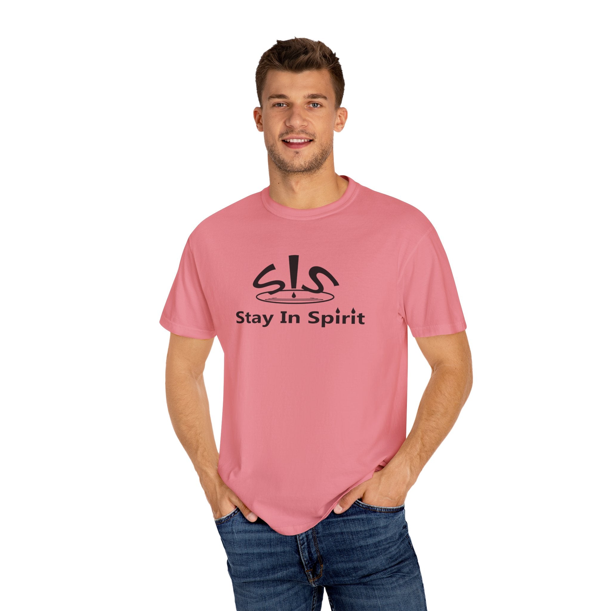 Stay In Spirit Unisex Garment-Dyed T-shirt - Stay In Spirit Shop