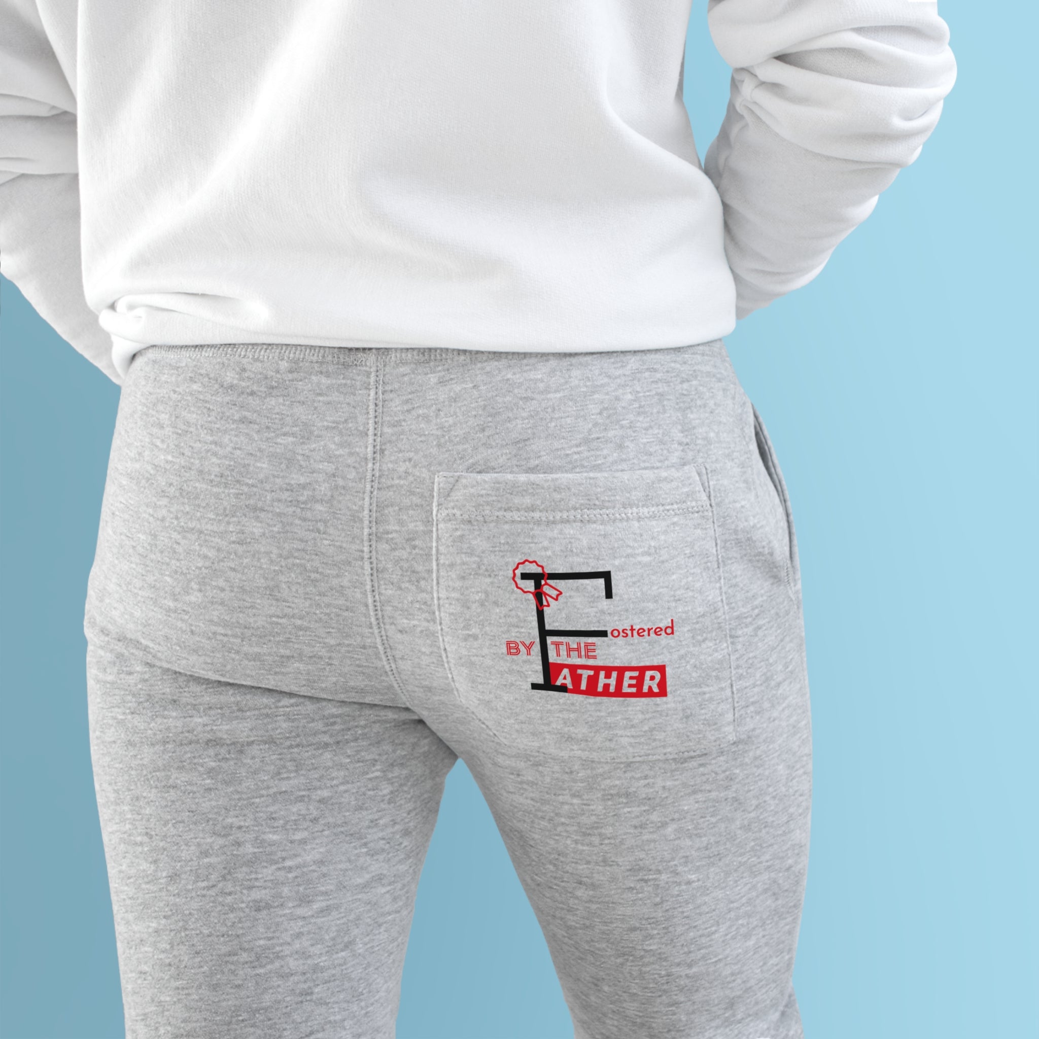 Fostered by the Father Unisex Fleece Joggers - Stay In Spirit Shop