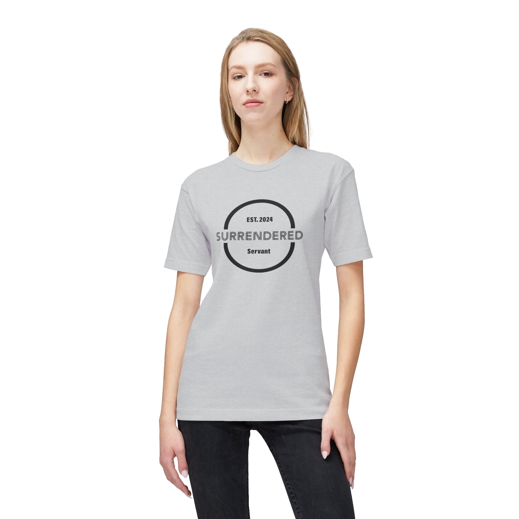 Surrendered Servant Unisex Midweight T-shirt - Stay In Spirit Shop