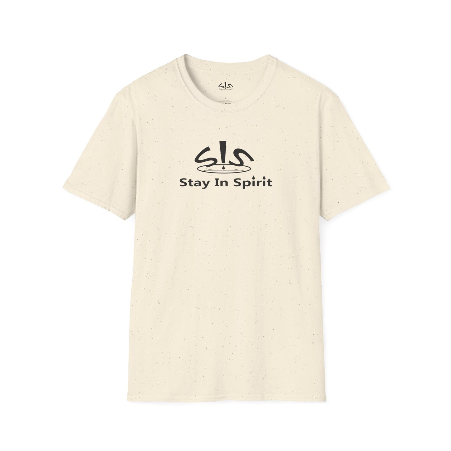 Stay In Spirit Logo (Black) Unisex Softstyle T-Shirt