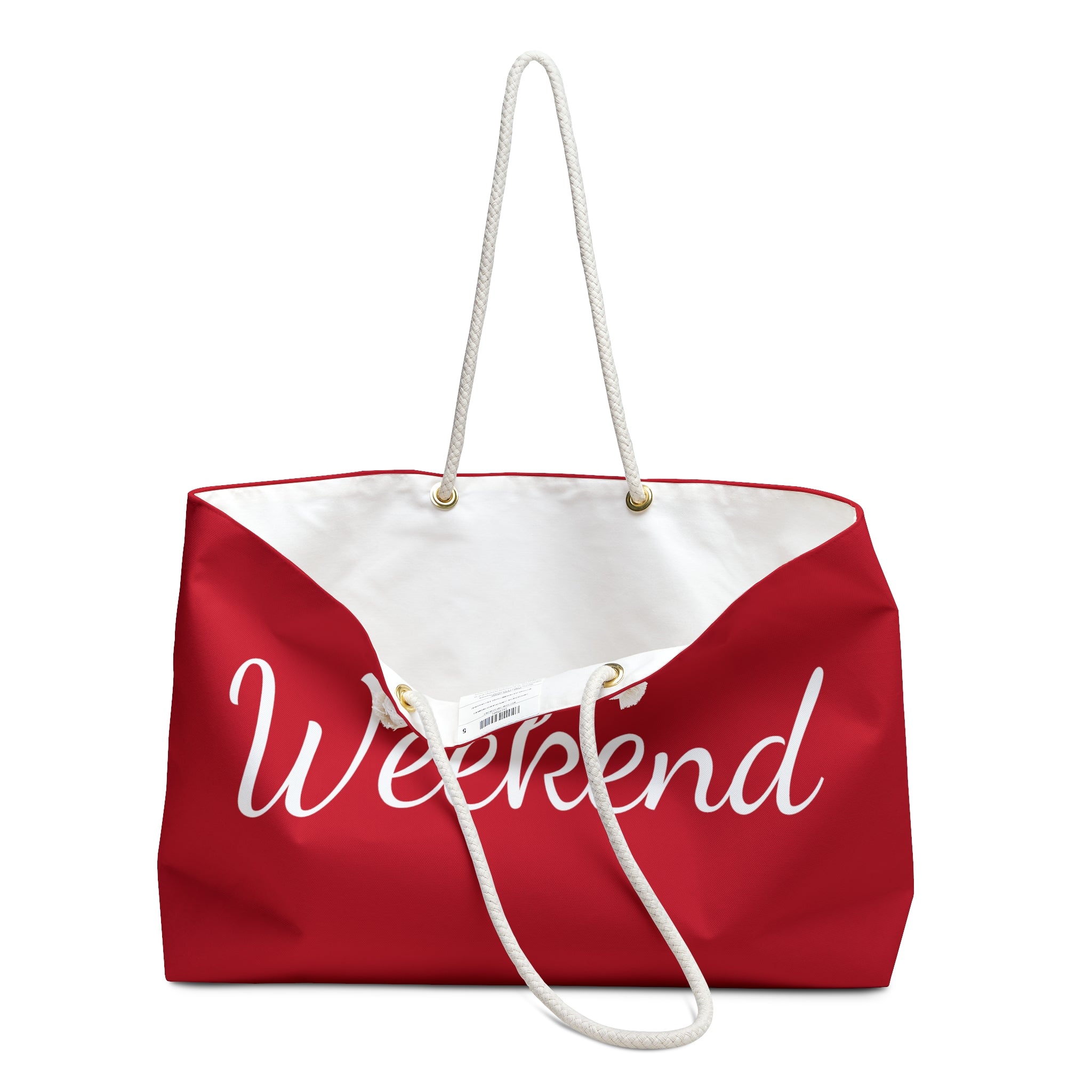 Dark Red Stay In Spirit Weekend Bag - Stay In Spirit Shop