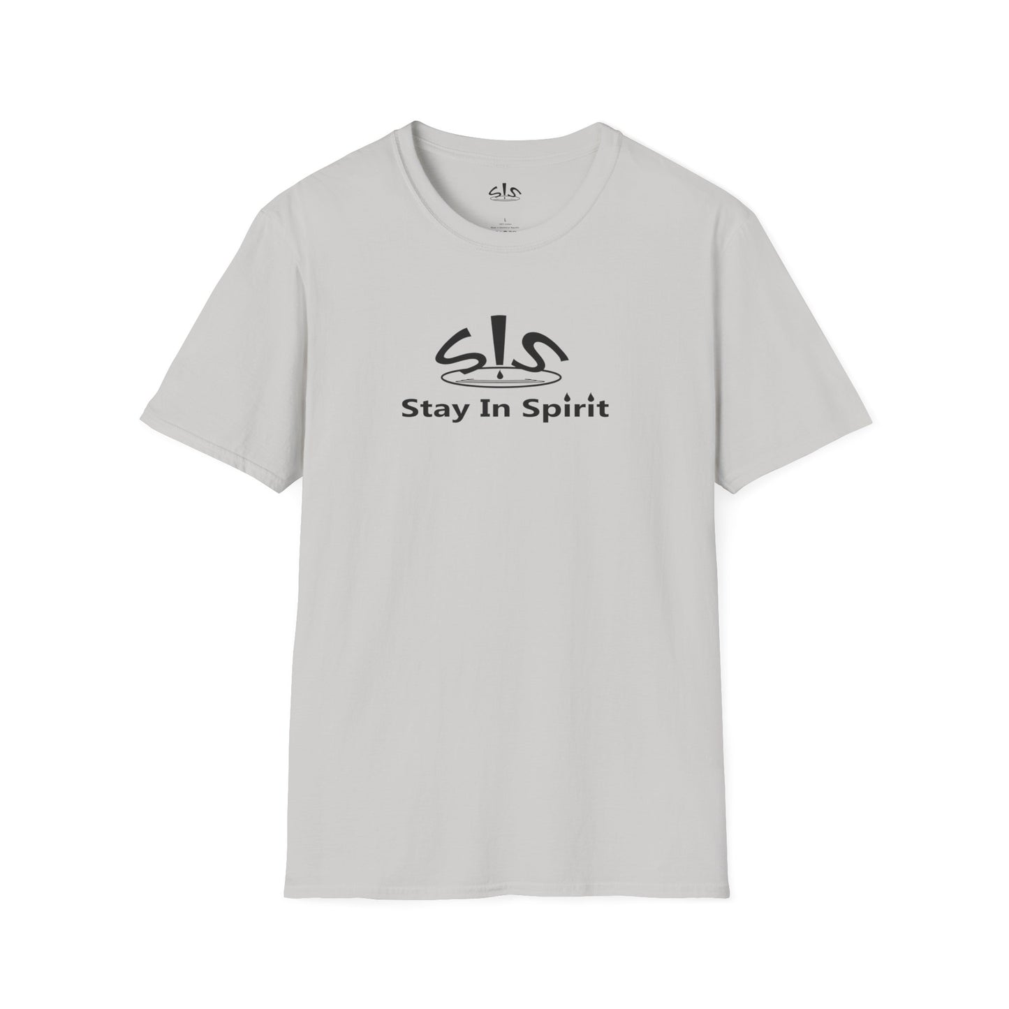 Stay In Spirit Logo (Black) Unisex Softstyle T-Shirt