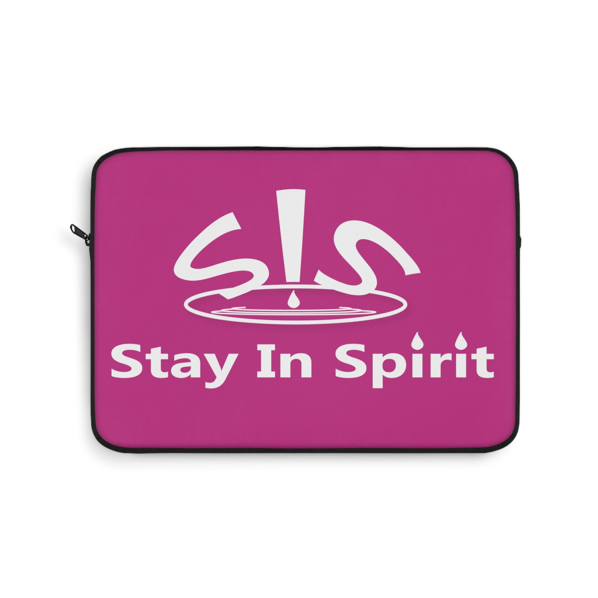 Hot Pink Stay In Spirit Laptop Sleeve - Stay In Spirit Shop