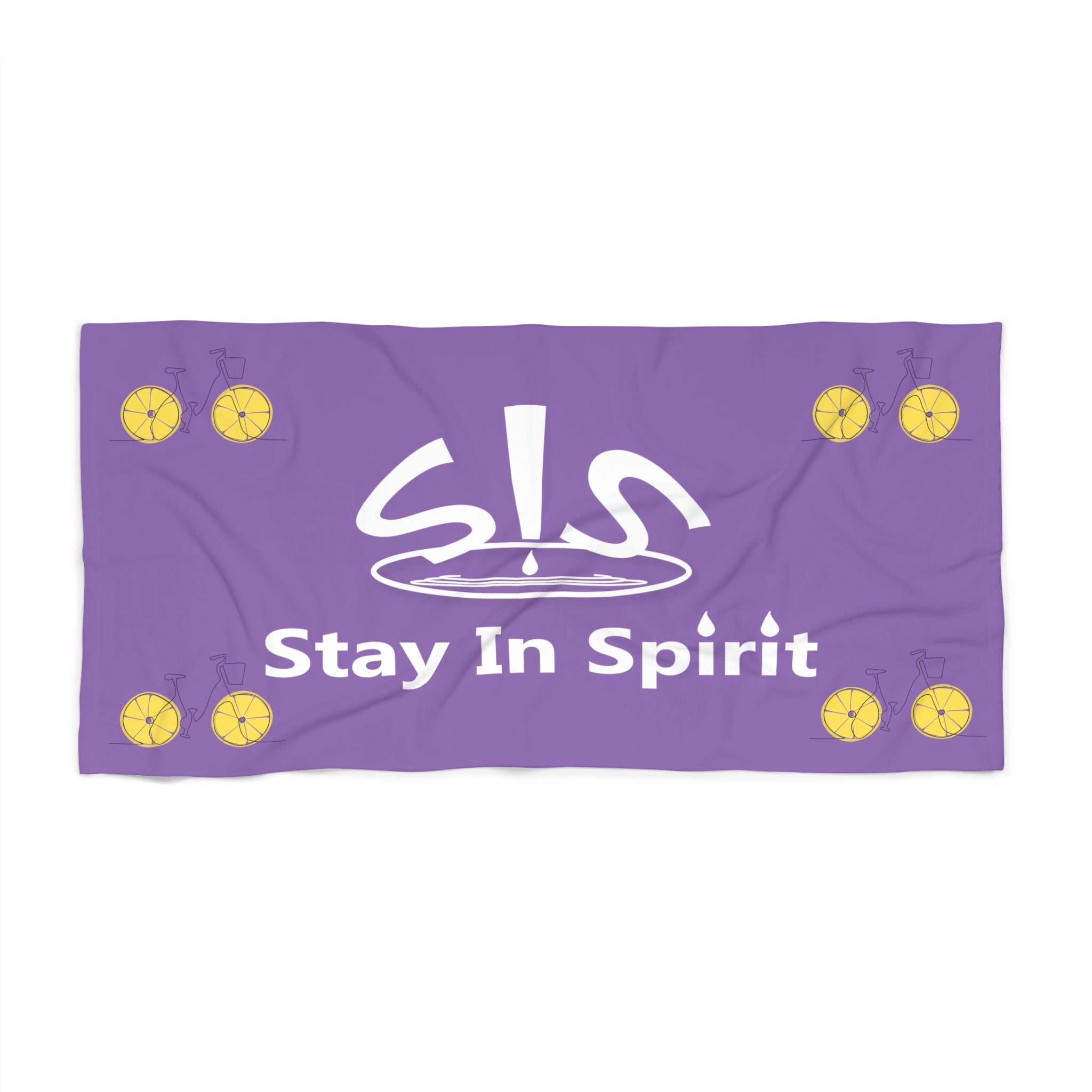 Light Purple Stay In Spirit Beach Towel - Stay In Spirit Shop