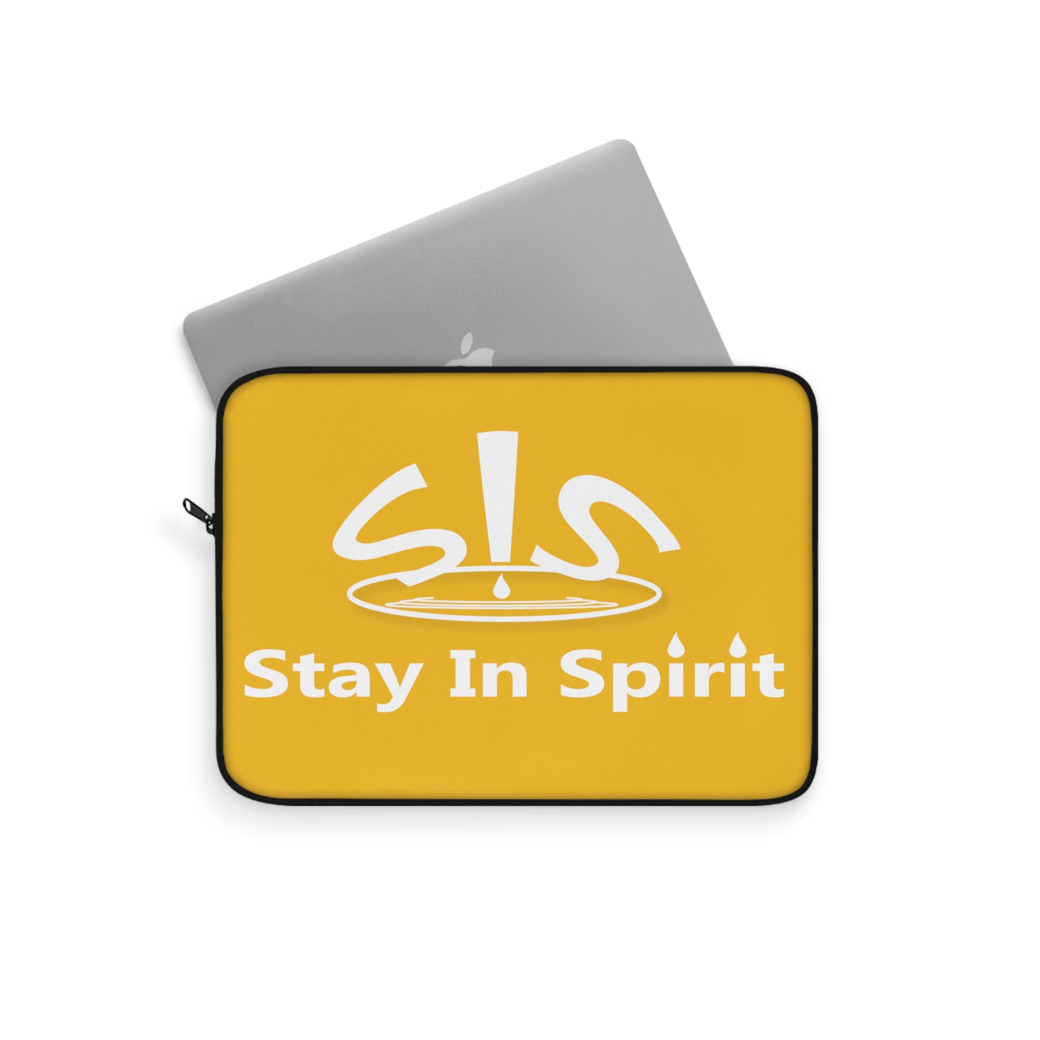 Yellow Stay In Spirit Laptop Sleeve - Stay In Spirit Shop