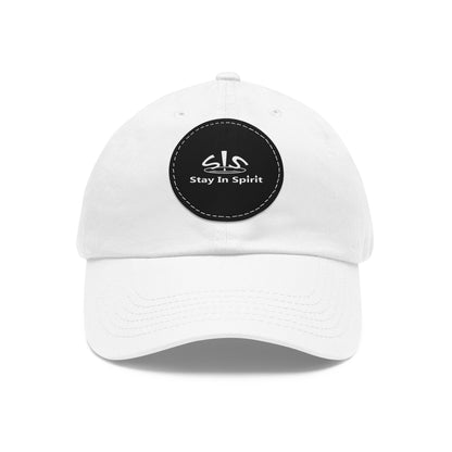 Stay In Spirit Dad Hat with Leather Round Patch